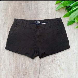 🌸The North Face| Women's Maywood Linen Cotton Blend Charcoal Pocket Shorts Sz12